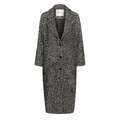 My Essential Wardrobe Demisezoninis paltas 'MaggieMW' juoda / balta