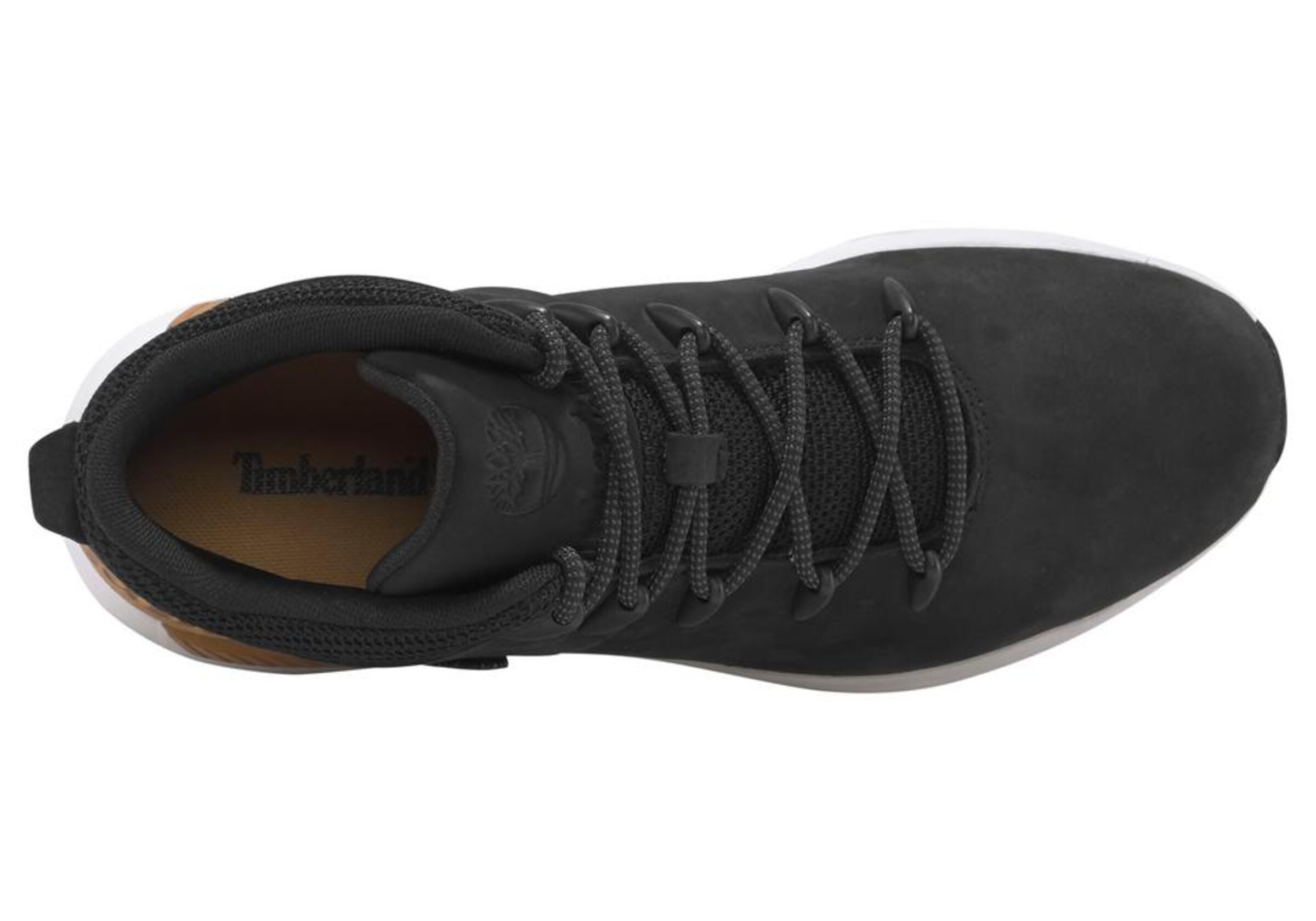 TIMBERLAND Auliniai batai su raišteliais 'Sprint Trekker' ruda / juoda