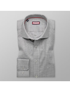 Willsoor Vyrai pilka klasikinis marškinėliai su mikro modelį (aukštis 176-182) 8631