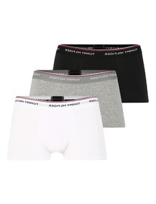 Tommy Hilfiger Underwear Boxer trumpikės margai pilka / raudona / juoda / balta