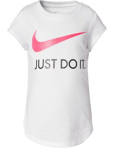 Nike Sportswear Marškinėliai rožinė / juoda / balta