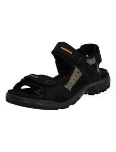 ECCO Sportinio tipo sandalai 'Offroad' pilka / šviesiai oranžinė / juoda