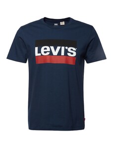 LEVI'S  Marškinėliai 'Sportswear Logo Graphic' tamsiai mėlyna / raudona / juoda / balta