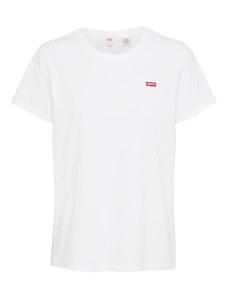 LEVI'S  Marškinėliai 'Perfect Tee' raudona / balta