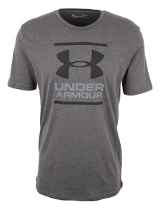 UNDER ARMOUR Sportiniai marškinėliai 'Foundation' šviesiai pilka / tamsiai pilka