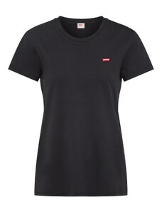LEVI'S  Marškinėliai 'Perfect Tee' ugnies raudona / juoda / balta