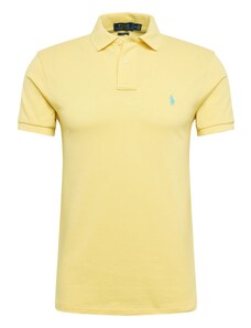 Polo Ralph Lauren Marškinėliai šviesiai mėlyna / pastelinė geltona