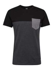 Iriedaily Marškinėliai pilka / juoda