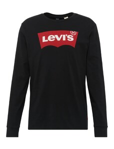 LEVI'S  Marškinėliai 'LS Graphic Tee T2' raudona / juoda