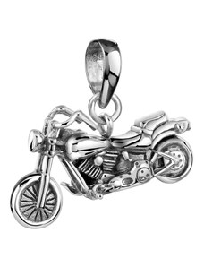 KUZZOI Pakabukas 'Motorrad' sidabrinė