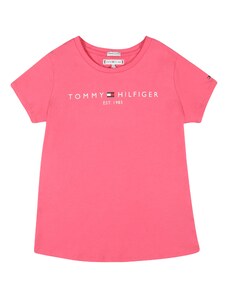 TOMMY HILFIGER Marškinėliai 'ESSENTIAL' rožinė