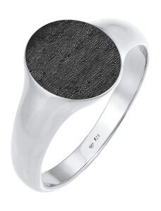 KUZZOI Žiedas juoda / sidabrinė