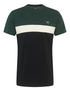 Iriedaily Marškinėliai 'Court' žalia / juoda / balta