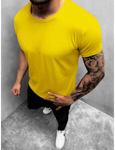 Šviesiai-Geltoni Vyriški Marškinėliai OZONEE JS/712005/33