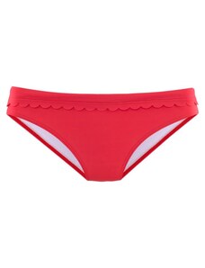 LASCANA Bikinio kelnaitės 'Scallop' raudona