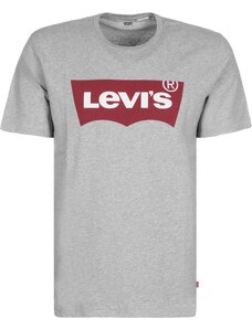 LEVI'S  Marškinėliai 'Graphic Set In Neck' margai pilka / vyšninė spalva / balta