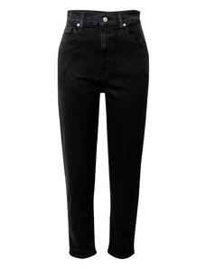 LEVI'S  Džinsai 'High Waisted Mom Jean' juodo džinso spalva