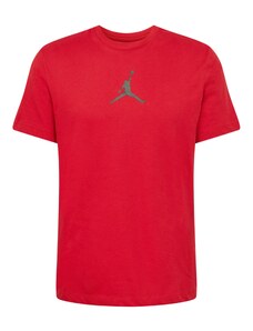 Jordan Marškinėliai 'Jumpman' antracito spalva / raudona