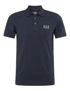 EA7 Emporio Armani Marškinėliai tamsiai mėlyna / balta