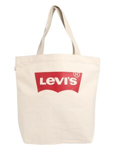 LEVI'S  Pirkinių krepšys nebalintos drobės spalva / raudona