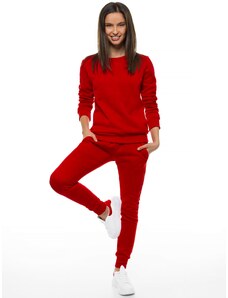 Tamsiai-Raudonas moteriškas džemperis OZONEE JS/W01Z
