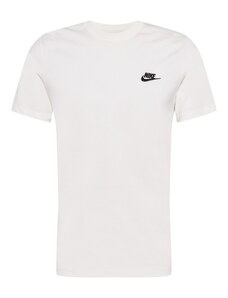 Nike Sportswear Marškinėliai 'Club' kremo / juoda