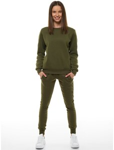 Rusvai žalsvas moteriškas džemperis OZONEE JS/W01Z