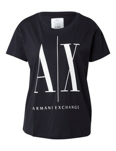 ARMANI EXCHANGE Marškinėliai '8NYTCX' tamsiai mėlyna / balta