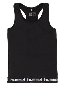 Hummel Sportiniai marškinėliai be rankovių 'Nanna' juoda / balta