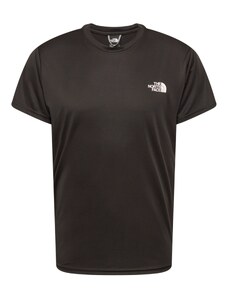 THE NORTH FACE Sportiniai marškinėliai 'Reaxion' juoda / balta