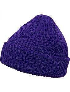 Flexfit Megzta kepurė tamsiai violetinė