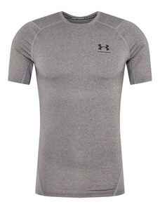 UNDER ARMOUR Sportiniai marškinėliai pilka / juoda / balta