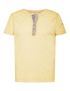 Key Largo Marškinėliai 'Arena' margai geltona / pilka