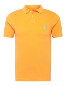 Polo Ralph Lauren Marškinėliai šviesiai mėlyna / oranžinė