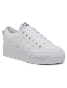 all white adidas nizza