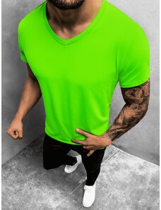 Šviesiai-Žali vyriški marškinėliai OZONEE JS/712007/31