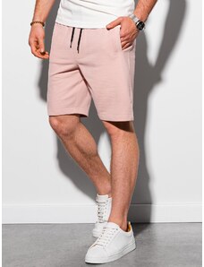 Ombre Clothing Vyriški sportiniai šortai - rožinė W291