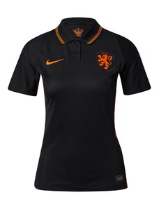 NIKE Sportiniai marškinėliai 'Netherlands 2020 Stadium Away' oranžinė / juoda