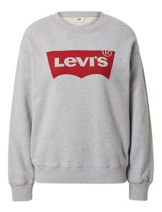 LEVI'S  Megztinis be užsegimo 'Graphic Standard Crew' margai pilka / raudona