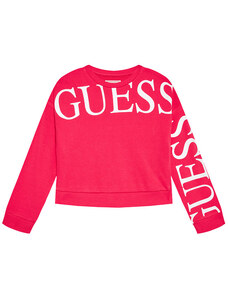 guess pink sweatshirt