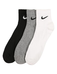 NIKE Sportinės kojinės margai pilka / juoda / balta