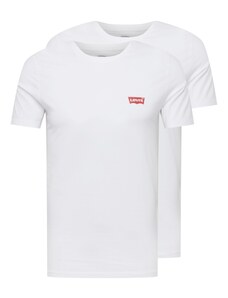 LEVI'S  Marškinėliai '2Pk Crewneck Graphic' raudona / balta