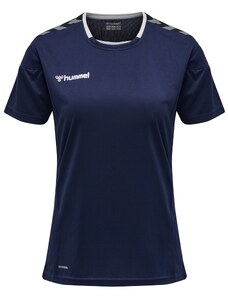Hummel Sportiniai marškinėliai 'AUTHENTIC ' tamsiai mėlyna jūros spalva / juoda / balta