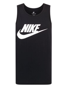 Nike Sportswear Marškinėliai juoda / balta