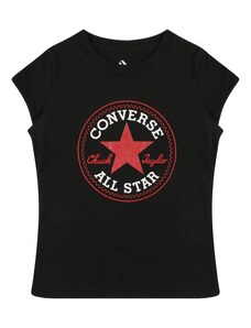 CONVERSE Marškinėliai raudona / juoda / balta