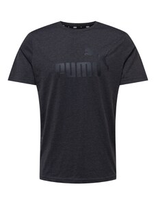PUMA Sportiniai marškinėliai tamsiai pilka / juoda