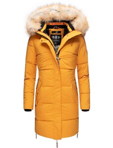 NAVAHOO Žieminis paltas 'Halina' geltona