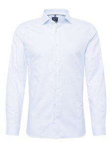 OLYMP Dalykinio stiliaus marškiniai 'No 6.' šviesiai mėlyna / balkšva