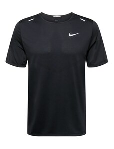NIKE Sportiniai marškinėliai 'Rise 365' juoda / balta