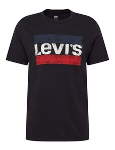 LEVI'S  Marškinėliai 'Sportswear Logo Graphic' tamsiai mėlyna / tamsiai raudona / juoda / balta